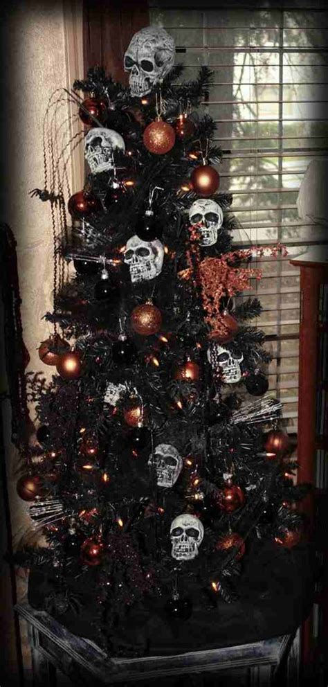 gothic xmas tree decorations|goth christmas decorating ideas.